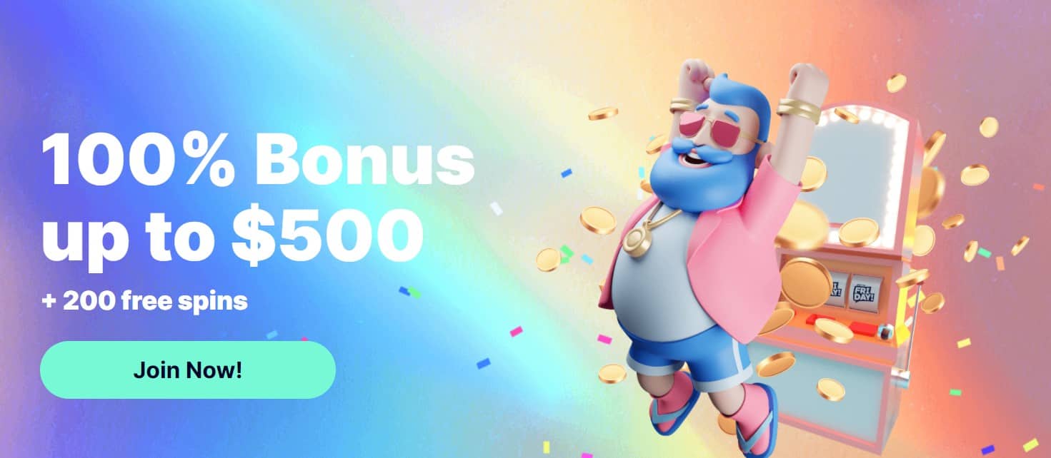 Friday Casino Welcom Bonus